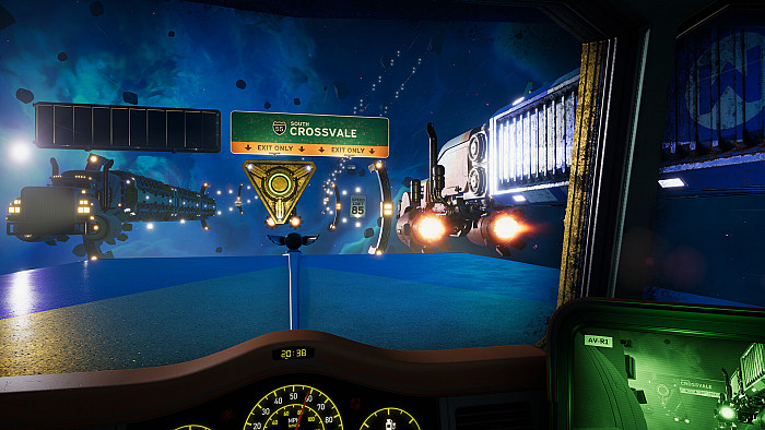 Скриншот из игры Star Trucker