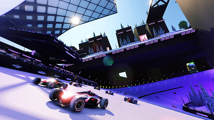 Скриншот из игры TrackMania Remake