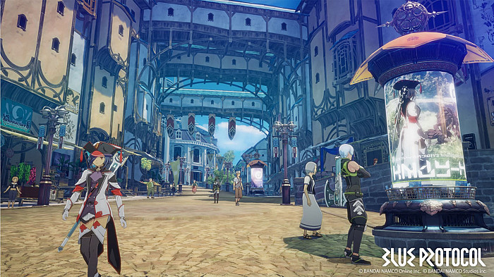 Скриншот из игры Blue Protocol