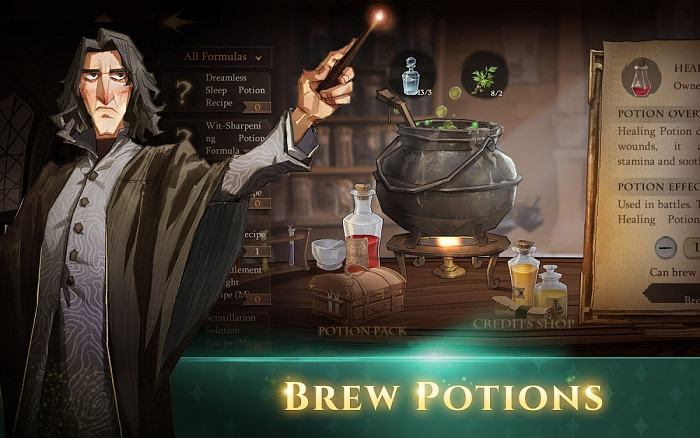 Скриншот из игры Harry Potter: Magic Awakened