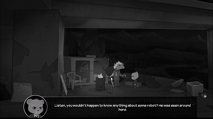 Скриншот из игры Bear With Me: The Lost Robots