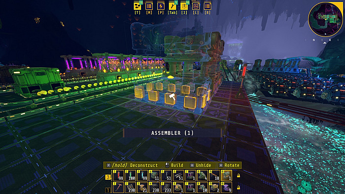 Скриншот из игры Techtonica