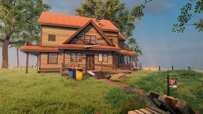 Скриншот из игры House Flipper 2