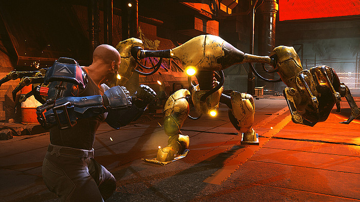 Скриншот из игры Kiborg