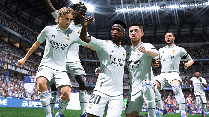 Скриншот из игры FIFA 23