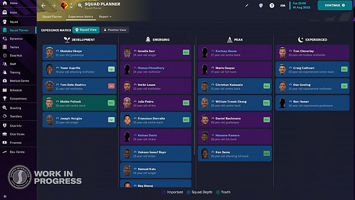 Скриншот из игры Football Manager 2023