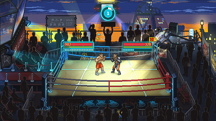 Скриншот из игры Punch Club 2: Fast Forward