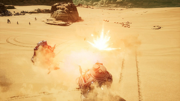 Скриншот из игры Sand Land