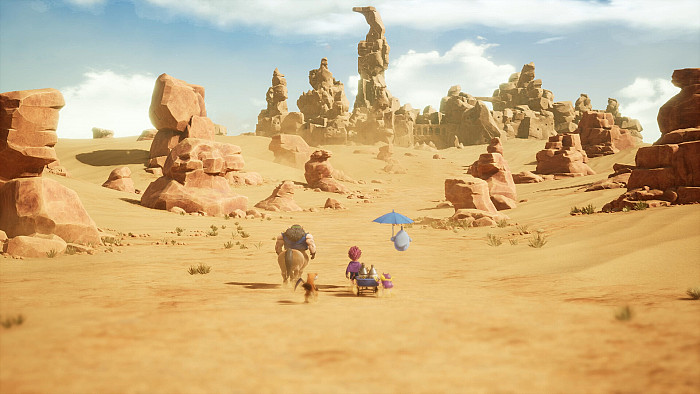 Скриншот из игры Sand Land