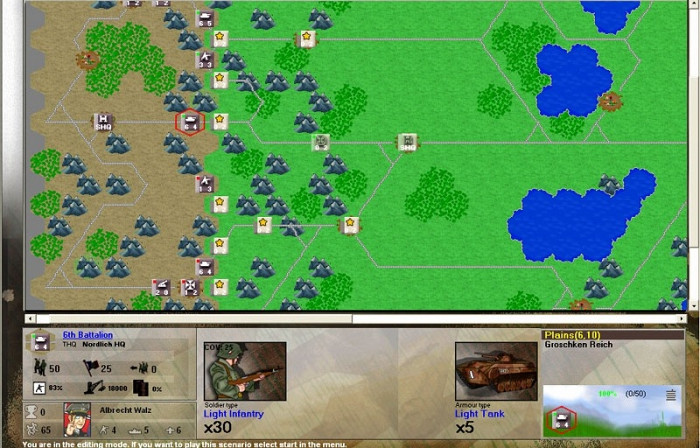 Скриншот из игры People's Tactics