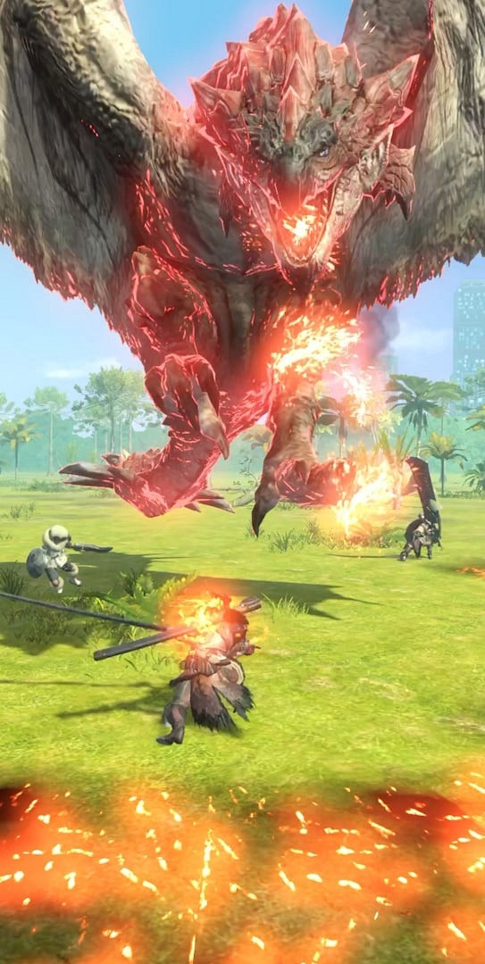 Скриншот из игры Monster Hunter Now