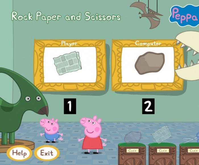 Скриншот из игры Peppa Pig: Puddles of Fun
