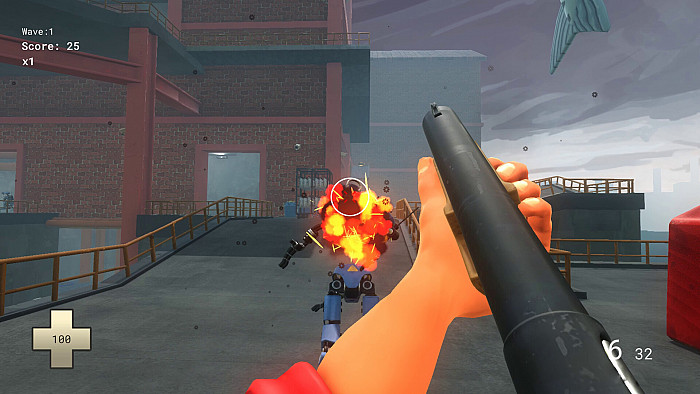 Скриншот из игры Can Strike