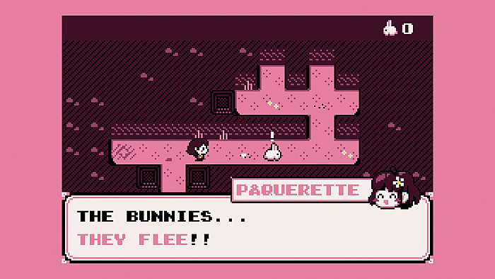Скриншот из игры Paquerette Down the Bunburrows