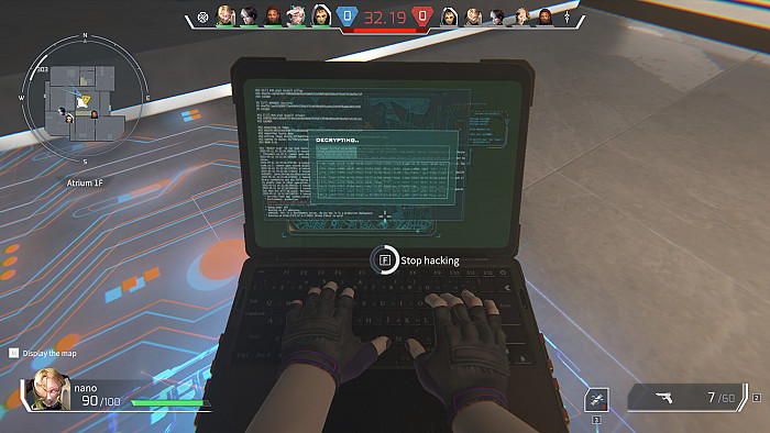Скриншот из игры Project F
