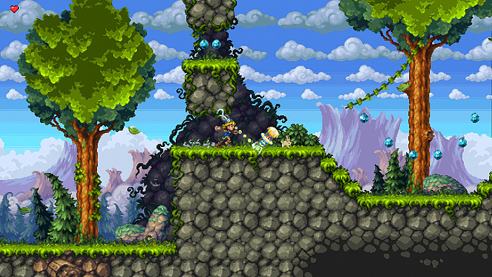 Скриншот из игры Tiny Thor