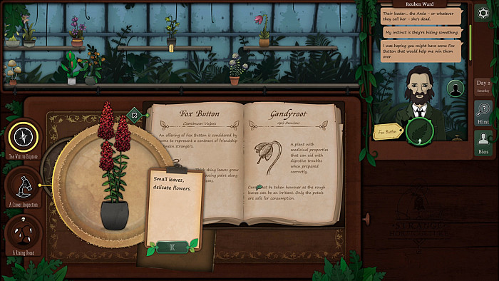 Скриншот из игры Strange Horticulture