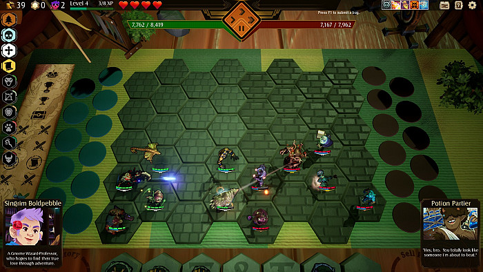 Скриншот из игры Tales & Tactics