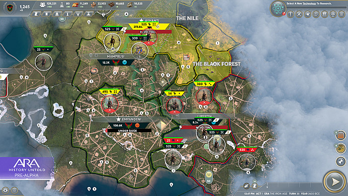 Скриншот из игры Ara: History Untold