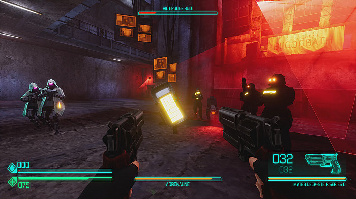 Скриншот из игры SPRAWL