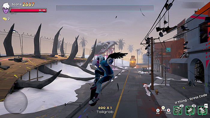 Скриншот из игры Helskate