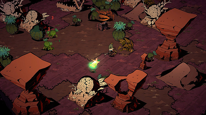 Скриншот из игры Wizard with a Gun