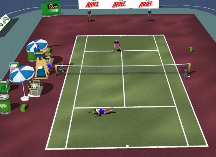 Скриншот из игры Perfect Ace 2: The Championships