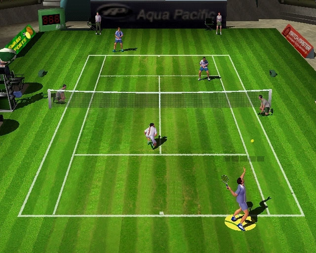 Скриншот из игры Perfect Ace - Pro Tournament Tennis