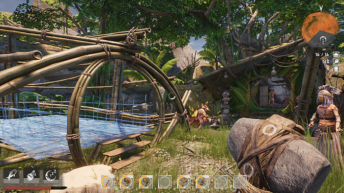 Скриншот из игры Tribe: Primitive Builder