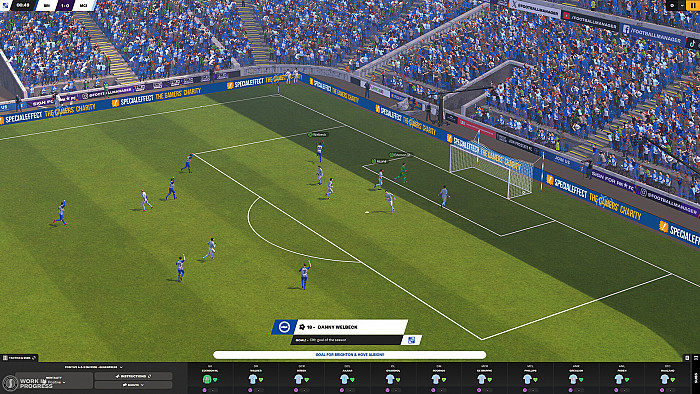 Скриншот из игры Football Manager 2024