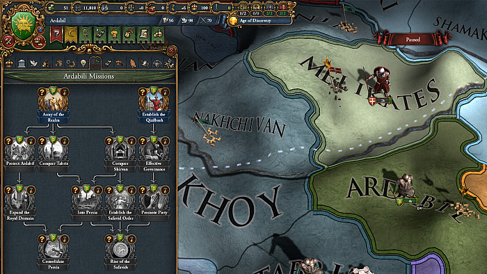 Скриншот из игры Europa Universalis 4: King of Kings