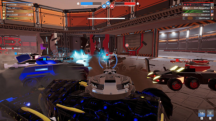 Скриншот из игры Robocraft 2