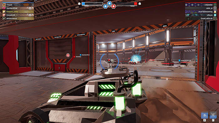 Скриншот из игры Robocraft 2