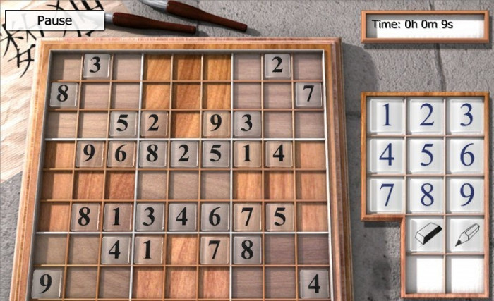 Скриншот из игры Perfect Sudoku