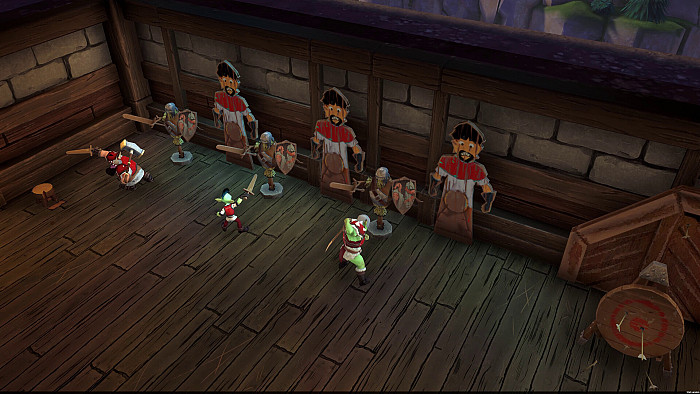 Скриншот из игры Naheulbeuk's Dungeon Master