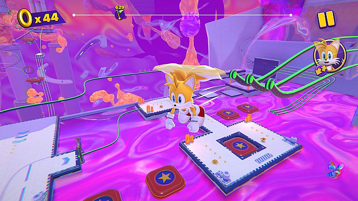 Скриншот из игры Sonic Dream Team