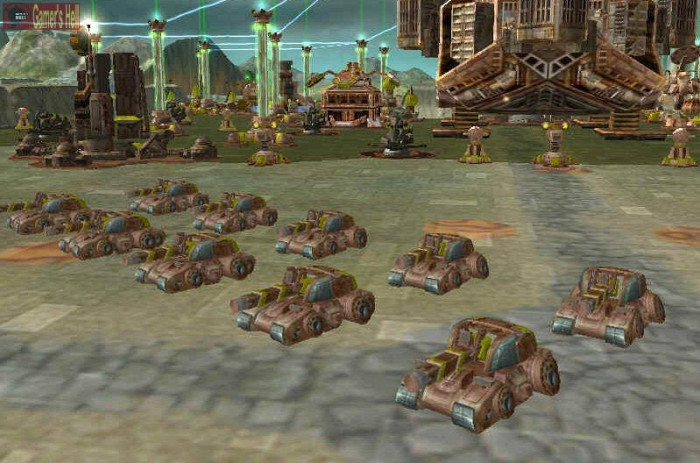 Скриншот из игры Perimeter