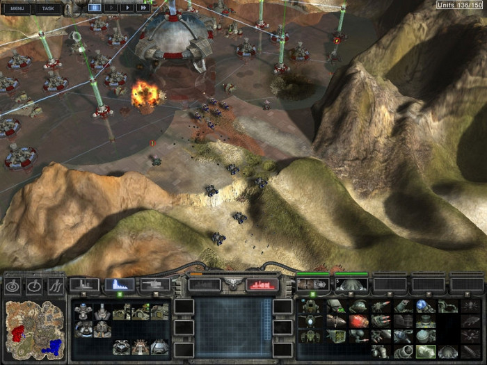 Скриншот из игры Perimeter
