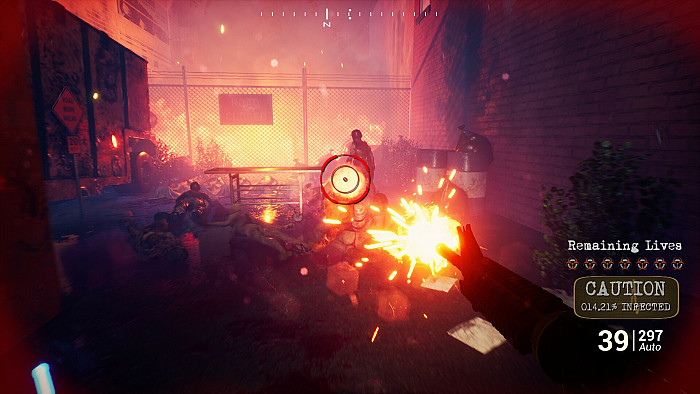 Скриншот из игры Railbreak
