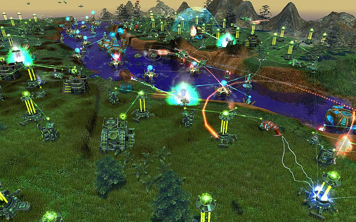 Скриншот из игры Perimeter 2: New Earth