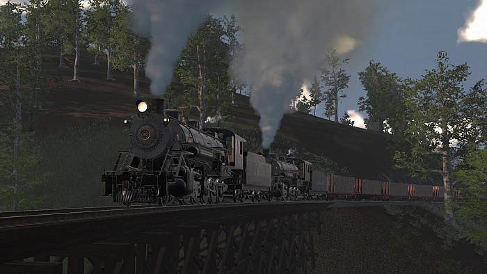 Скриншот из игры Railroader