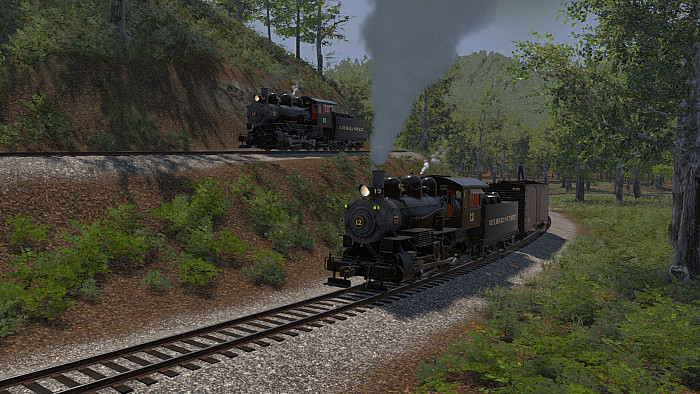 Скриншот из игры Railroader