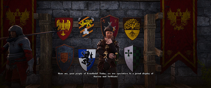 Скриншот из игры Knight's Path: The Tournament