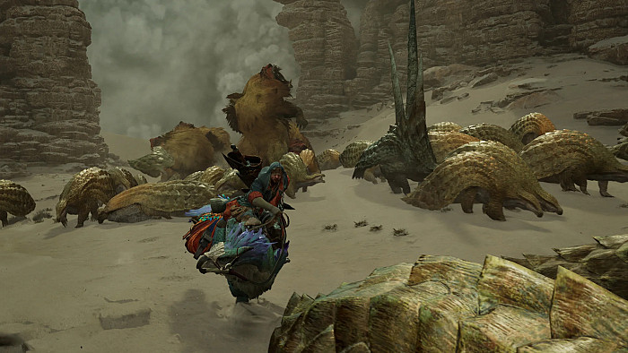 Скриншот из игры Monster Hunter Wilds