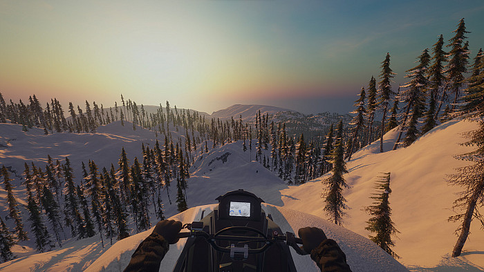 Скриншот из игры Sledders