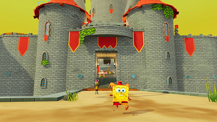 Скриншот из игры SpongeBob SquarePants: The Cosmic Shake