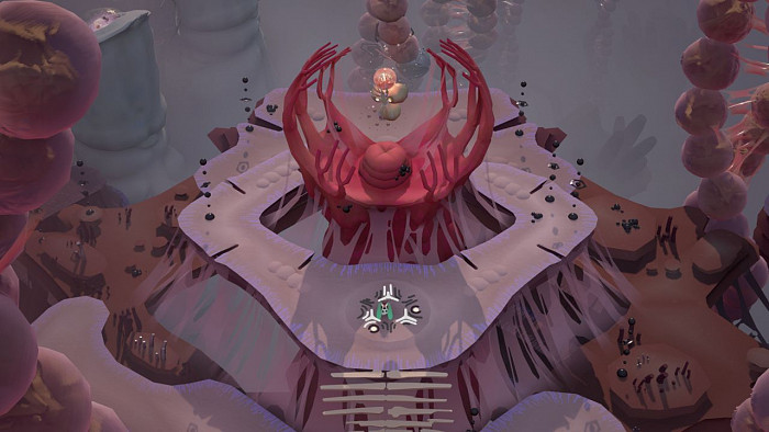 Скриншот из игры COCOON