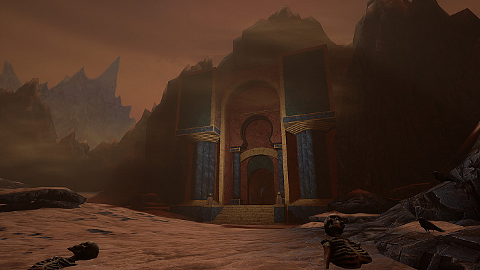 Скриншот из игры GRAVEN