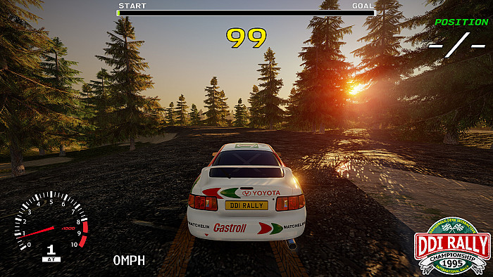 Скриншот из игры DDI Rally Championship