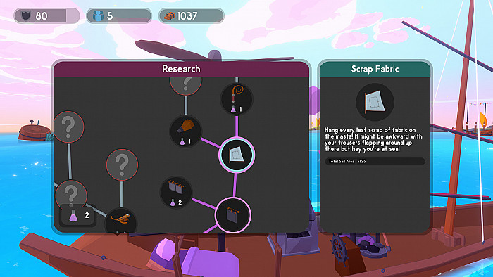 Скриншот из игры Sail Forth